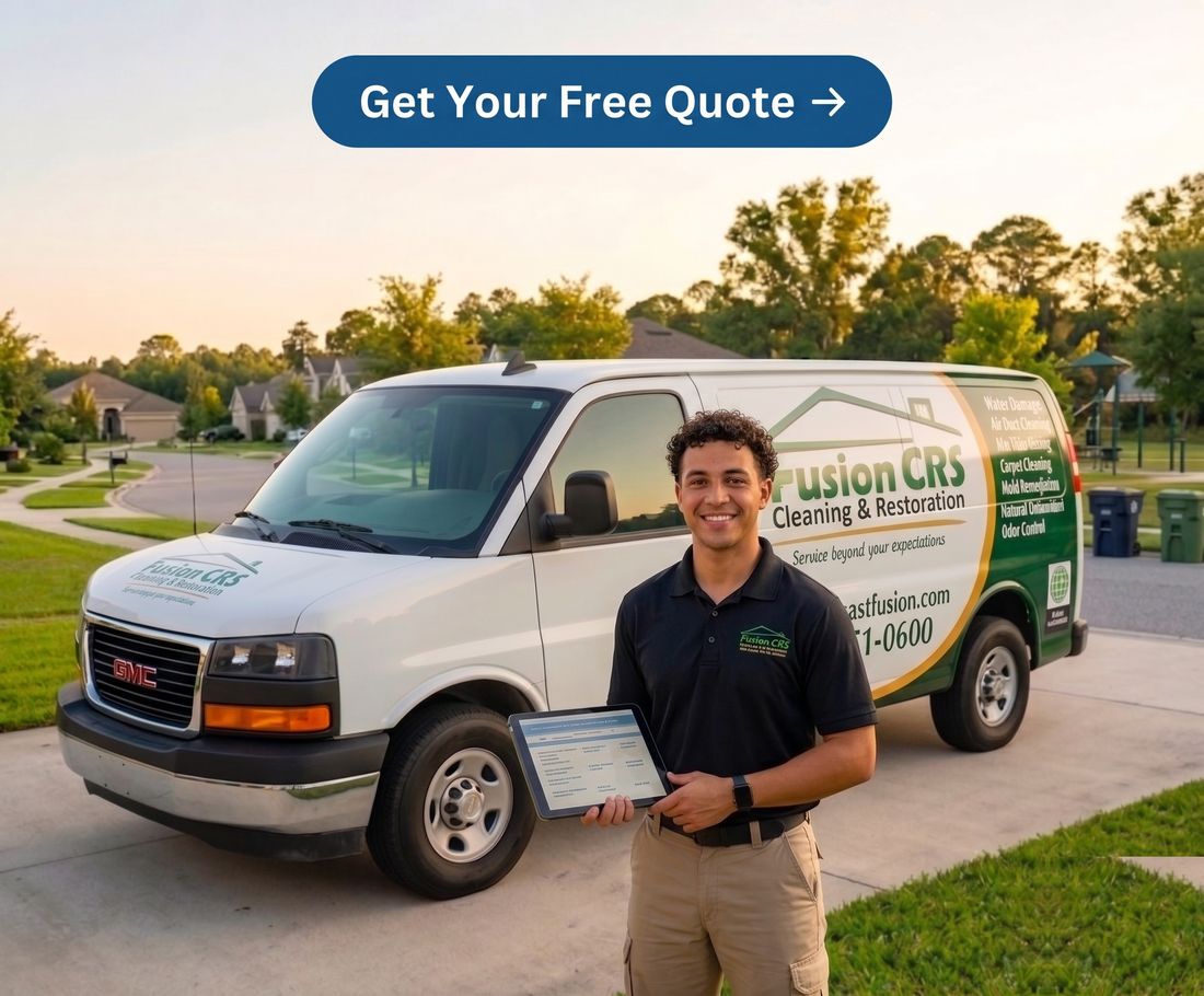 Fusion CRS technician and service van